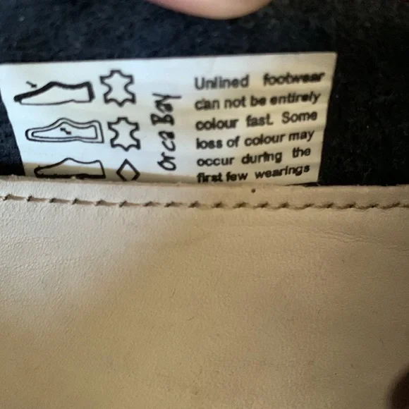 RARE Orca Bay HANDMADE “Bahamas” Leather sailing Shoes Sz 40 - Picture 7 of 10